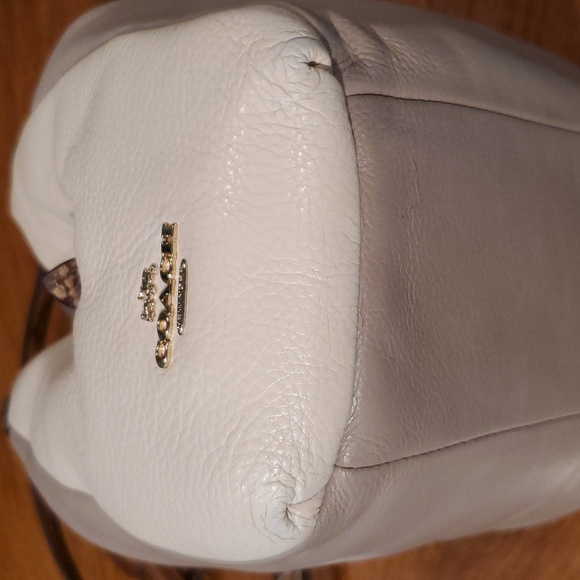 Coach exotic Phoebe bag taupe/white - Picture 9 of 16